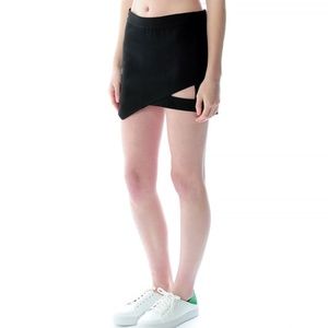 MASON by Michelle Mason Cut Out Mini Skirt